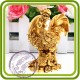 Золотой Петушок - 3D силиконовая форма для мыла, свечей, шоколада, гипса и пр.