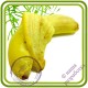 Банан (малый) очищенный  - Авторская силиконовая форма для мыла, свечей, шоколада, гипса и пр.