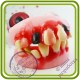 Зубы крвые - 3D Авторская силиконовая форма для мыла, свечей, гипса, шоколада и пр.