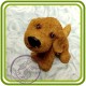 Щенок (мульт) малый, собака 6 - 3D Объемная силиконовая форма для мыла, свечей, гипса, шоколада и пр.