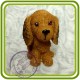 Щенок (мульт) малый, собака 8 - 3D Объемная силиконовая форма для мыла, свечей, гипса, шоколада и пр.