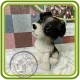 Щенок (мульт) малый, собака 4 - 3D Объемная силиконовая форма для мыла, свечей, гипса, шоколада и пр.