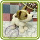Щенок (мульт) малый, собака 2 - 3D Объемная силиконовая форма для мыла, свечей, гипса, шоколада и пр.