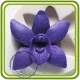 Орхидеи (2 ячейки) - мини молд для декора