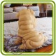 Шарпей сидит 2, собака - 3D Объемная силиконовая форма для мыла, свечей, гипса, шоколада и пр.