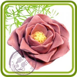 Цветок Лотоса 1 - 3D силиконовая форма для мыла, свечей, шоколада, гипса и пр.