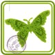 Декоративная наклейка из фетра Бабочка веснянка  (3 шт)