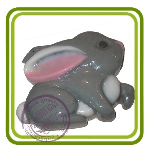 Крольчонок - пластиковaя форма для мыла