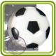 Футбольный мяч 1- пластиковaя форма для мыла 