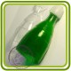 Шампанское -пластиковая форма для мыла