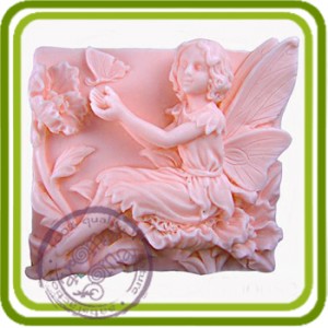 Фея, феечка Павлана - 2D силиконовая форма для мыла, свечей, шоколада, гипса и пр.