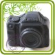 Фотокамера (фотоаппарат) - 2D силиконовая форма для мыла, свечей, шоколада, гипса и пр.