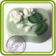 Жасмин Jasmine - 2D силиконовая форма для мыла, свечей, шоколада, гипса и пр.