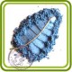 Королевский синий - мика, перламутровый пигмент