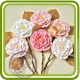 Роза чайная - Объемная силиконовая форма для мыла