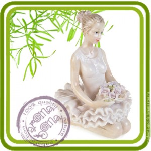 Балерина - 3D силиконовая форма для мыла, свечей, шоколада и пр.