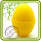 Яйцо с рельефной полоской - Объемная силиконовая форма для мыла