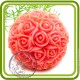 Розовый шар большой - Объемная силиконовая форма для мыла