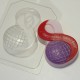 Глобус - пластиковая форма для мыла 