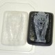 Волк из темноты - пластиковая форма для мыла 