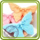 Бабочка ажурная №2 - Объемная силиконовая форма для мыла