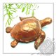 Большая черепаха - Объемная силиконовая форма для мыла