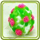 Яйцо с розами (Дева ангел с младенцем) - Объемная силиконовая форма для мыла