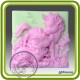 Единорожки - Объемная силиконовая форма для мыла №8