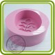 Веточка - Объемная силиконовая форма для мыла