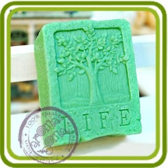 Дерево жизни Life - Объемная силиконовая форма для мыла №335