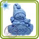 Рождественские каникулы - Объемная силиконовая форма для мыла