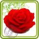 Роза прекрасная- Объемная силиконовая форма для мыла №274
