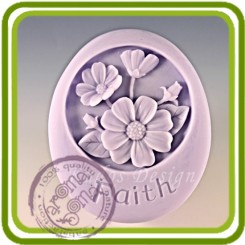 Цветы Вера - Объемная силиконовая форма для мыла