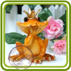 Царевна-лягушка 3D - Объемная силиконовая форма для мыла