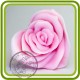 Роза - сердце - 3D силиконовая форма для мыла, свечей, шоколада, гипса и пр.