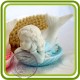 Русалка малышка - Объемная силиконовая форма для мыла