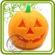 Тыква (Halloween) - 3D силиконовая форма для мыла, свечей, шоколада, гипса и пр.