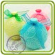 Елочный шар 1 (с вензелями) - 3D силиконовая форма для мыла, свечей, шоколада, гипса и пр.