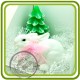 Заяц, Кролик 3d - Объемная силиконовая форма для мыла
