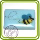 Пчелка летит  - пластиковая форма для мыла 