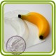 Банан 2d - пластиковая форма для мыла 