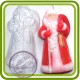 Дед Мороз  - пластиковая форма для мыла 
