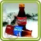 Бутылка Кола (Pepsi,Cola) - 3D силиконовая форма для мыла, свечей, шоколада, гипса и пр.