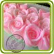Розы - бутоны (под нарезку)  - 3D силиконовая форма для мыла, свечей, шоколада, гипса и пр.