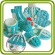 Тапочек вязаный - Авторская силиконовая форма для мыла, свечей, шоколада, гипса и пр.