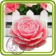 Роза королевская 2 - 3D силиконовая форма для мыла, свечей, шоколада, гипса и пр.