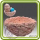 Гнездо - 3D силиконовая форма для мыла, свечей, шоколада, гипса и пр.