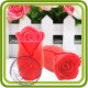 Бутон розы 2 - 3D Эксклюзивная силиконовая форма для мыла, свечей, шоколада, гипса и пр. 